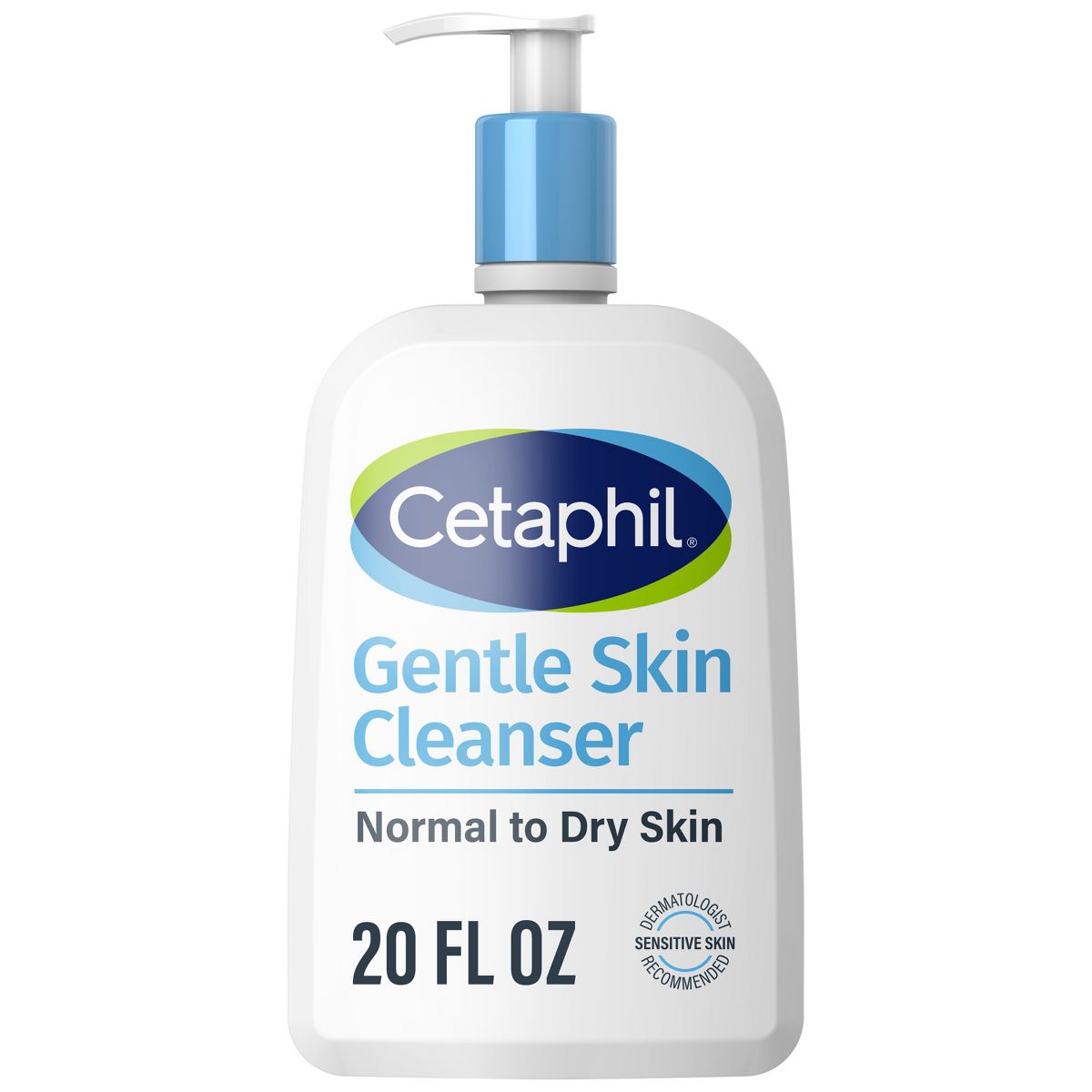 Cetaphil Gentle Face Wash Cleanser for Normal to Dry Skin - 16 fl oz