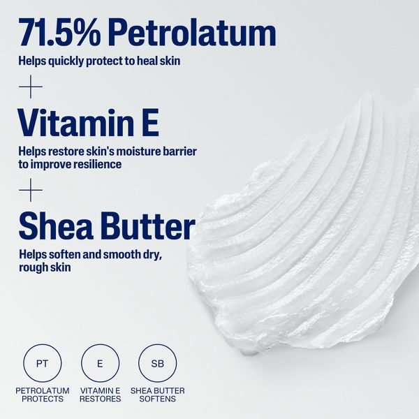 Cetaphil Multi-Purpose Healing Ointment for Dry, Cracked Skin and Chapped Lips with Shea Butter and Vitamin E - 12oz