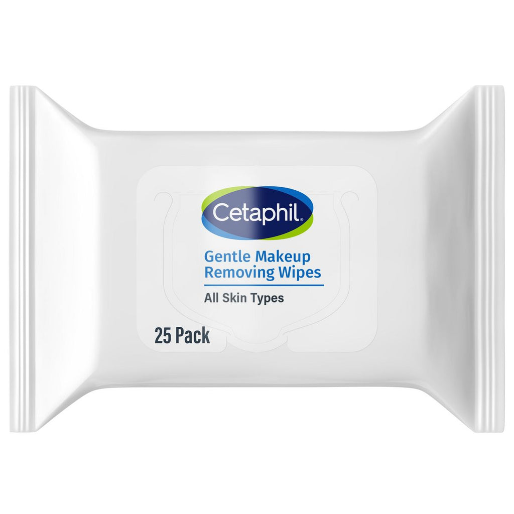 Cetaphil Makeup Remover Face Wipes for All Skin Types - Unscented - 25ct