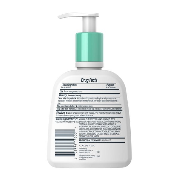 Cetaphil Gentle Clear Pore Cleansing 2% Salicylic Acid Acne Treatment Face Wash - 8 fl oz